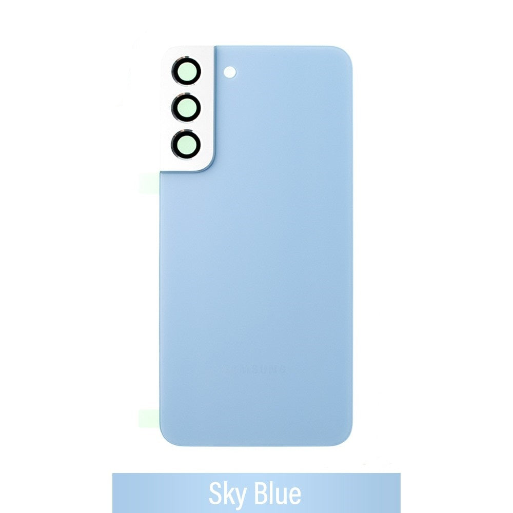 Red Rear Cover Glass For Samsung Galaxy S22 Plus S906B-Sky Blue Red Rear Cover Glass For Samsung Galaxy S22 Plus S906B-Sky Blue